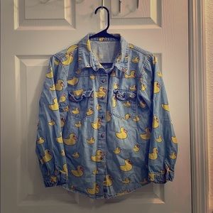 Jeans top Long Sleeve It’s a cute duck
